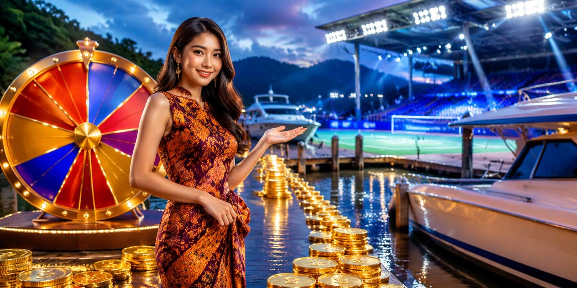 Permainan rolet dengan sentuhan batik Malaysia