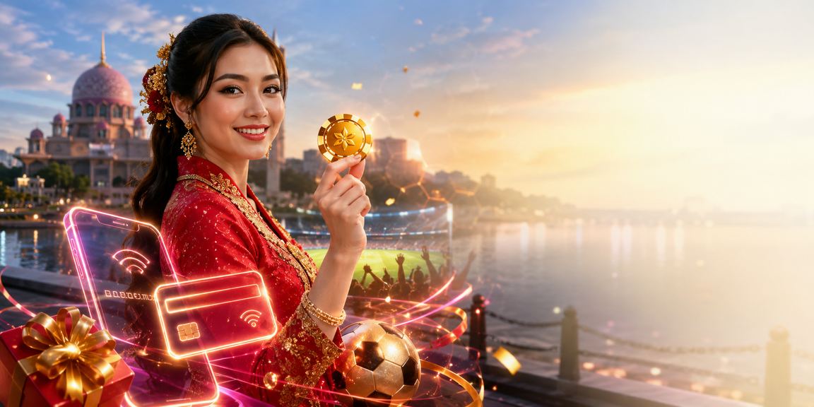 Peminat e-sukan Malaysia bertaruh semasa sambutan hari raya di Putrajaya